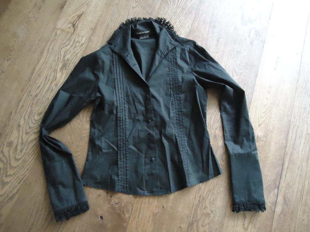 zwarte ISABEL DEL PEDRO blouse maat 40, Maat 38/40 (M), Zwart, Ophalen of Verzenden, Isabel del Pedro