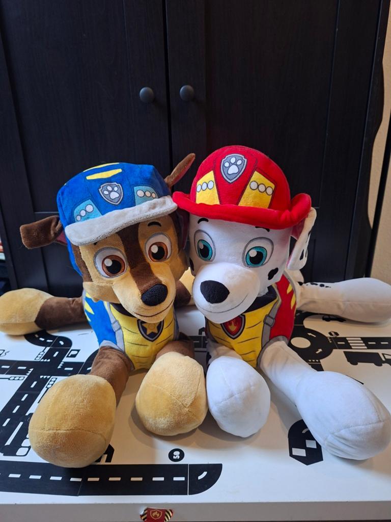 Mooie grote pawpatrol knuffels, Ophalen, Zo goed als nieuw