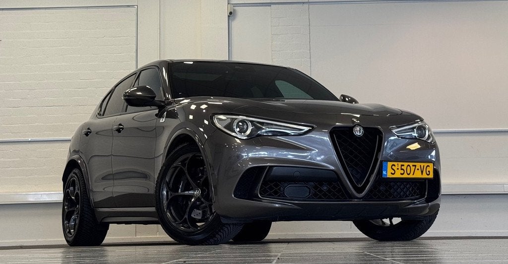 Alfa Romeo Stelvio 2.9 V6 AWD Quadrifoglio 510pk Garantie Mo, Auto's, Alfa Romeo, Automaat, Gebruikt, 510 pk, 11 km/l