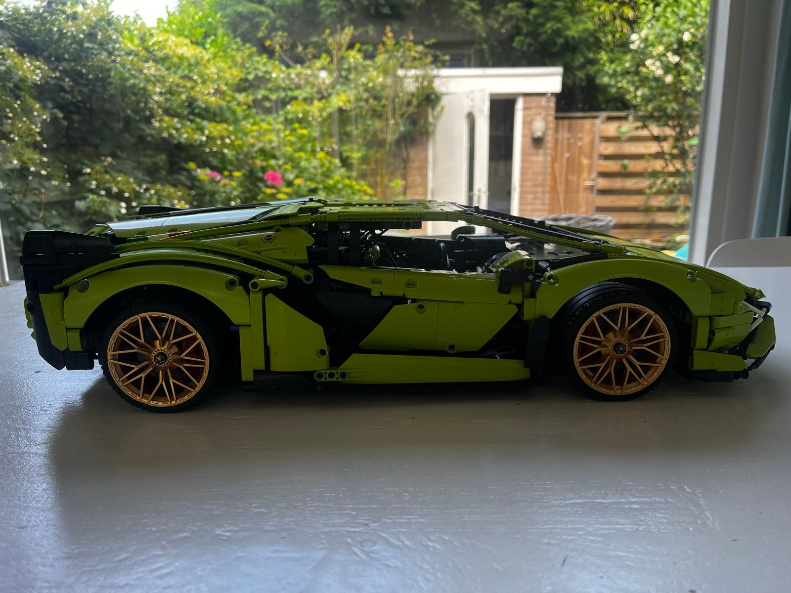 Lego Technic Lamborghini Sián FKP 37 - Groen (Alternatief), Ophalen of Verzenden, Gebruikt, Overige merken