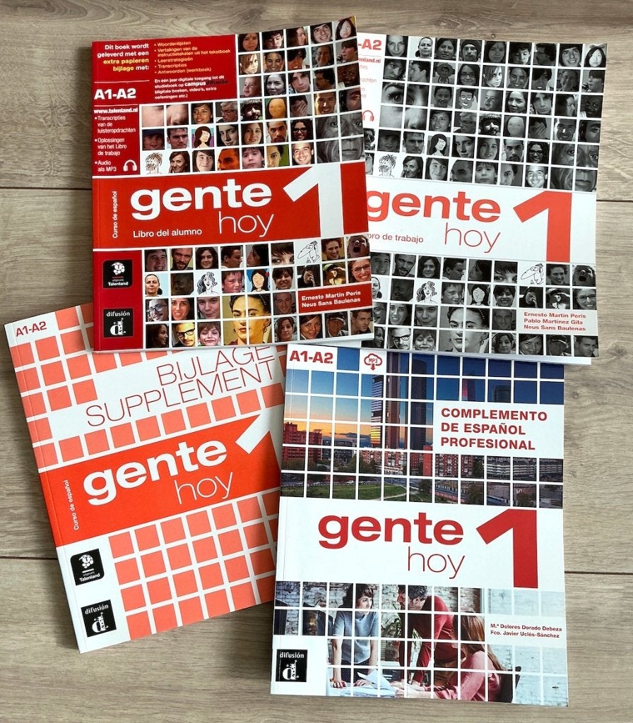 Gente Hoy 1- Spaans A1 A2 + Bijlage NL + Zakelijk Spaans, Ophalen, Nieuw