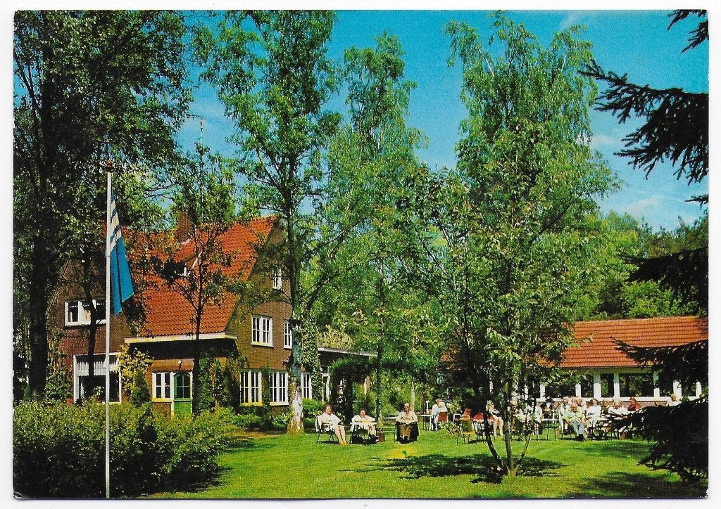 Oisterwijk Pension De Belvertshoeve Ansichtkaart ( B5913, Ophalen of Verzenden, 1980 tot heden, Gelopen, Noord-Brabant