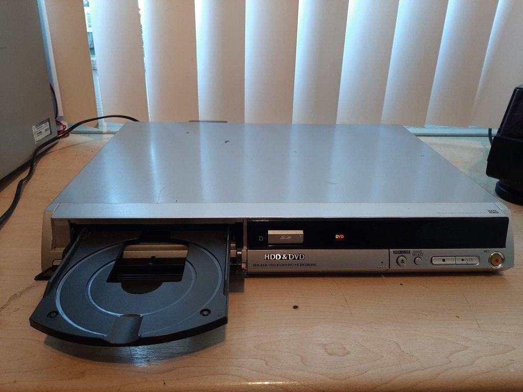 Panasonic dvd Recorder, Ophalen of Verzenden, Zo goed als nieuw, Harddiskrecorder