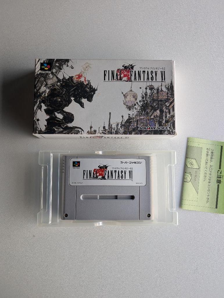 Final Fantasy VI – Super Famicom / Famicom, Gebruikt, 1 speler, Ophalen of Verzenden, Role Playing Game (Rpg)