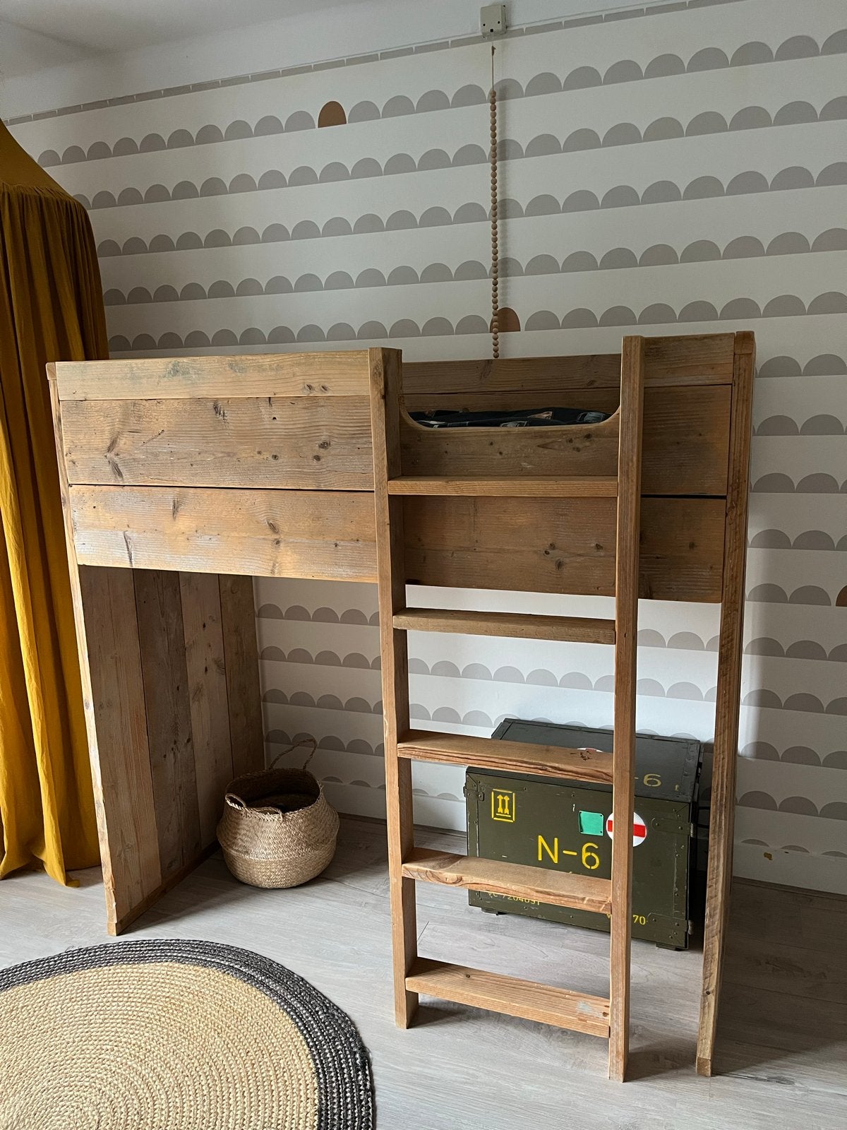 Peuterbed met Aerosleep matras ZGAN, Ophalen, Minder dan 160 cm, 190 cm of minder, Zo goed als nieuw