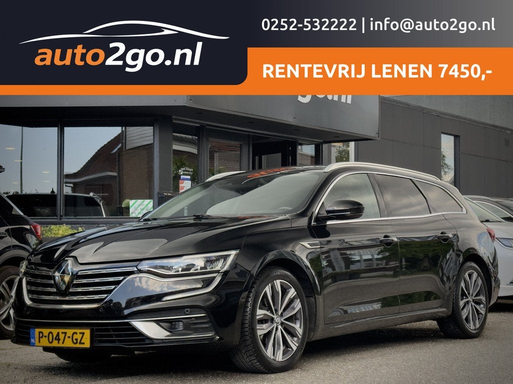 Renault Talisman Estate 1.3 TCe AUT7 INTENS PHASE 2. LEDER N, 4 cilinders, Leder en Stof, 158 pk, Geïmporteerd