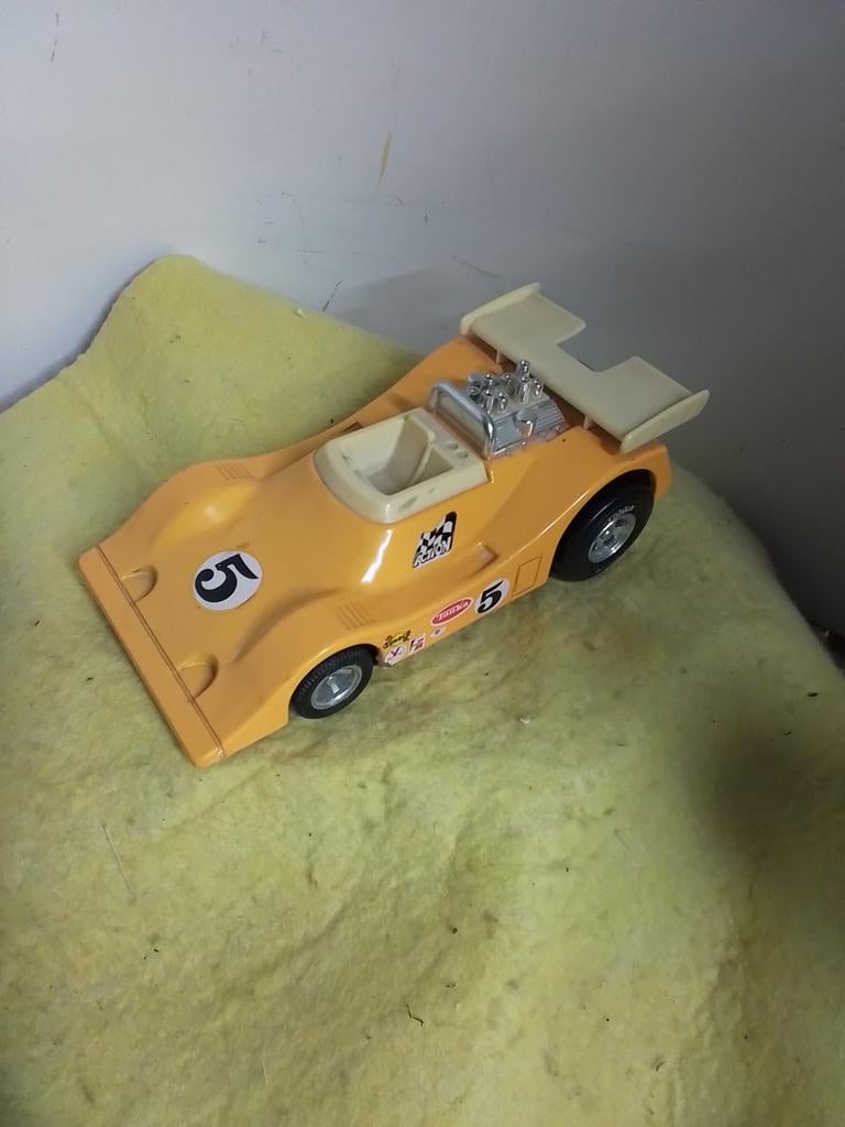 10042) mooie TONKA race auto   lang  19cm, Ophalen of Verzenden, Zo goed als nieuw, Auto's