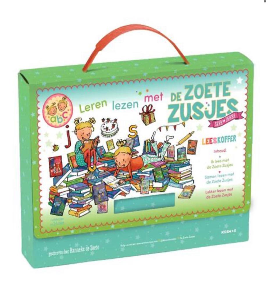 GEZOCHT: Zoete zusjes leeskoffer 1 en/of 2, Ophalen, Zo goed als nieuw, Fictie algemeen