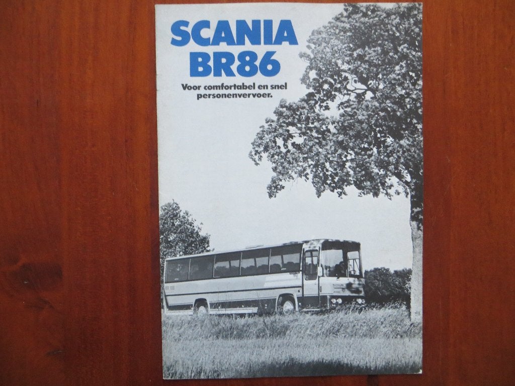 Bus: Scania BR86 (febr. 1976), Ophalen of Verzenden, Nieuw, Overige merken