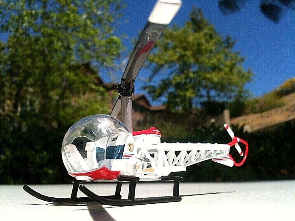 HO 1:85 Bell 47 Helicopter LA City Fire Department - Corgi, Hobby en Vrije tijd, Overige merken, Wisselstroom, Overige typen, Nieuw