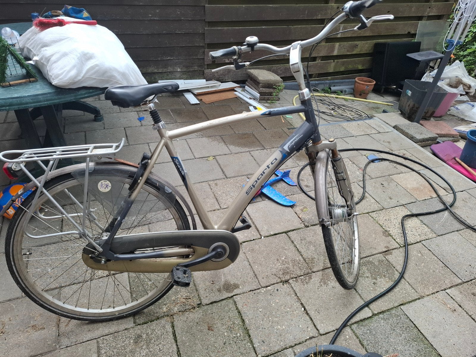 sparta hoge heren fiets, Ophalen, Terugtraprem, Sparta, Versnellingen