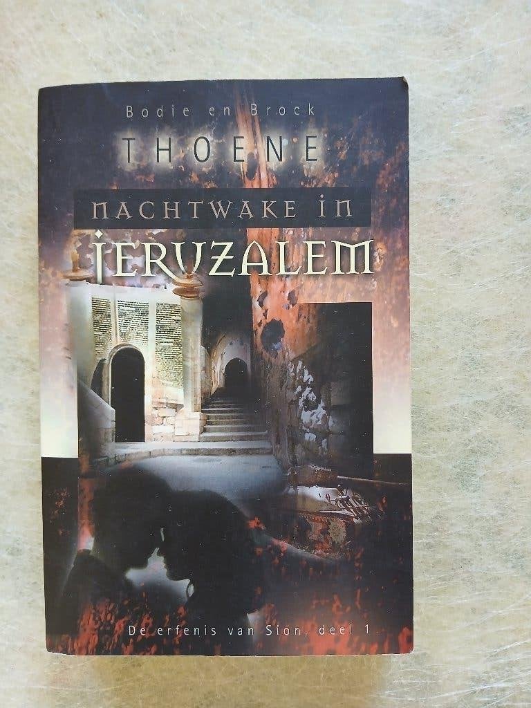 Bodie en Brock Thoene - Nachtwake in Jeruzalem, Boeken, Ophalen of Verzenden, Zo goed als nieuw, Bodie en Brock Thoene