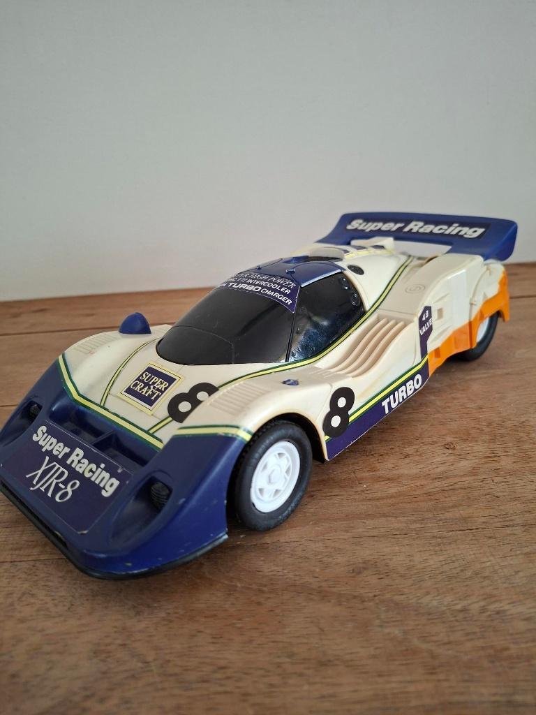 vintage model Jaguar Le mans racer New Ray toys jaren 80, Ophalen of Verzenden, Gebruikt, Auto, Overige merken