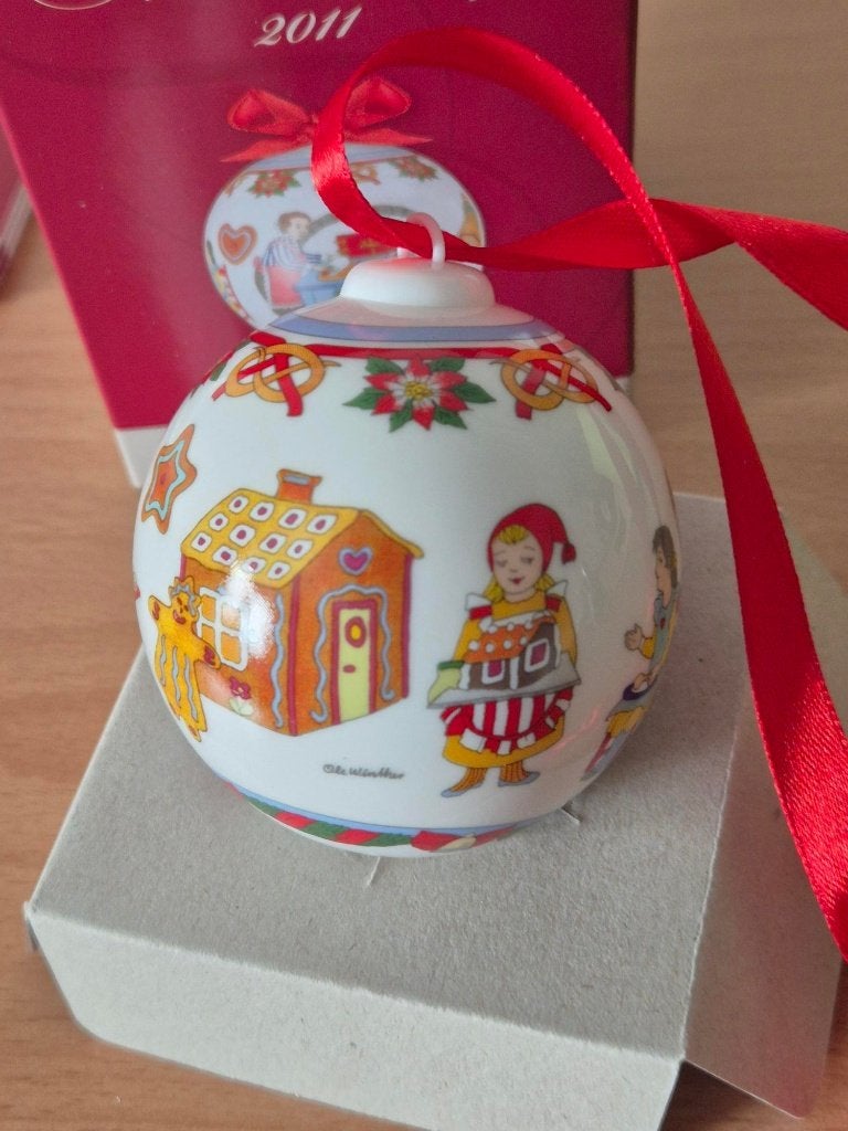 Kerstbal 2011 - Hutschenreuther - porselein, Diversen, Verzenden, Nieuw