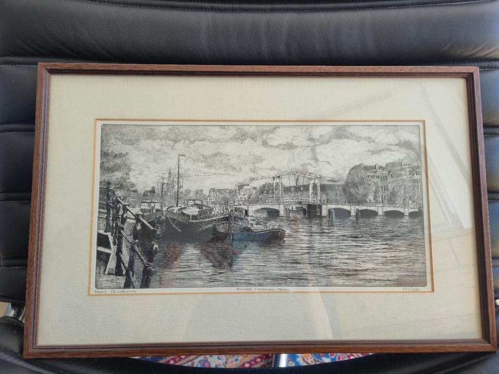 Ets van de Magere Brug over de Amstel, Ophalen