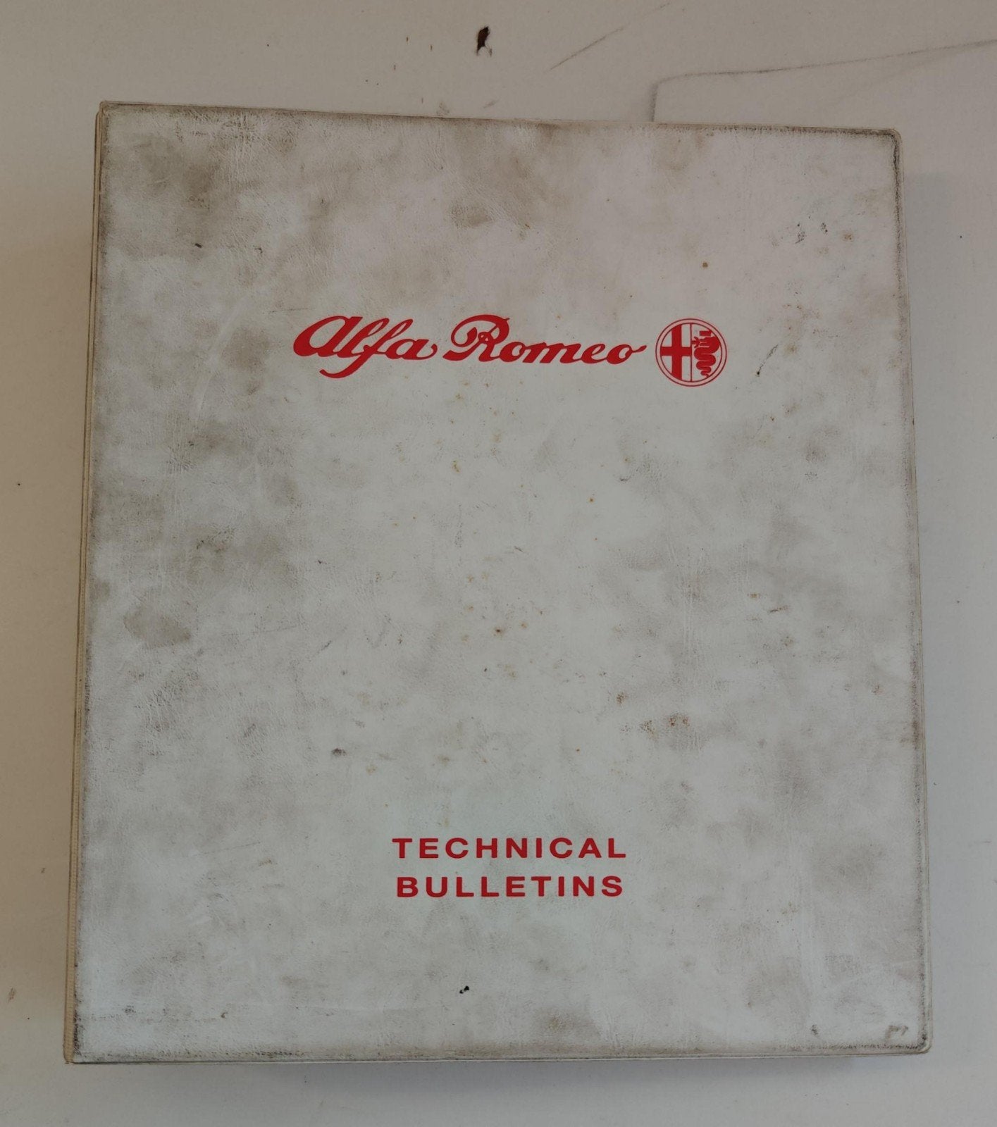 Alfa Romeo Technical Bulletins, Ophalen of Verzenden
