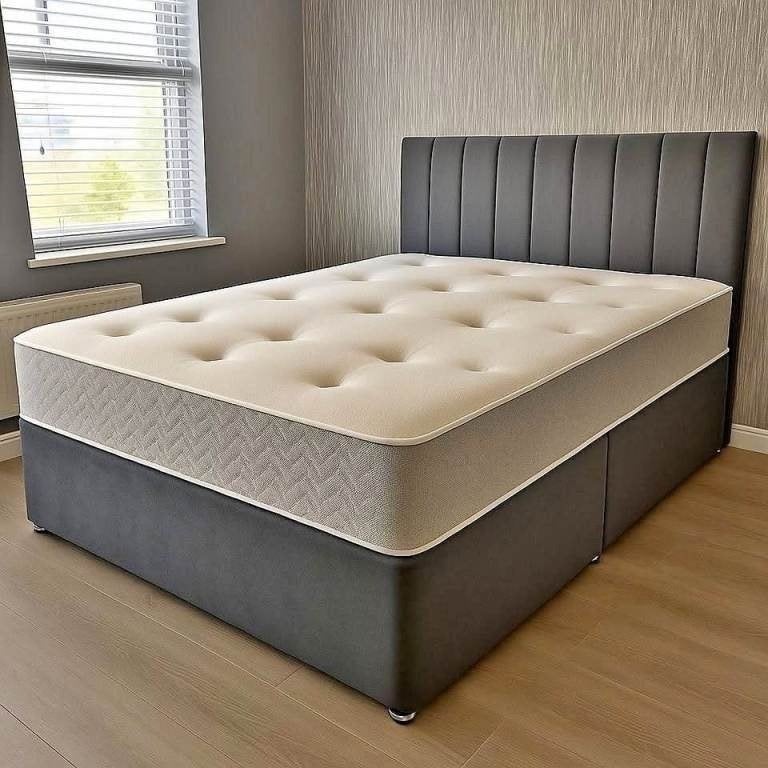 Divan Bed met lades King 160200cm – Waanzinnige Prijs!, Ophalen, Overige materialen, Verstelbaar, 160 cm