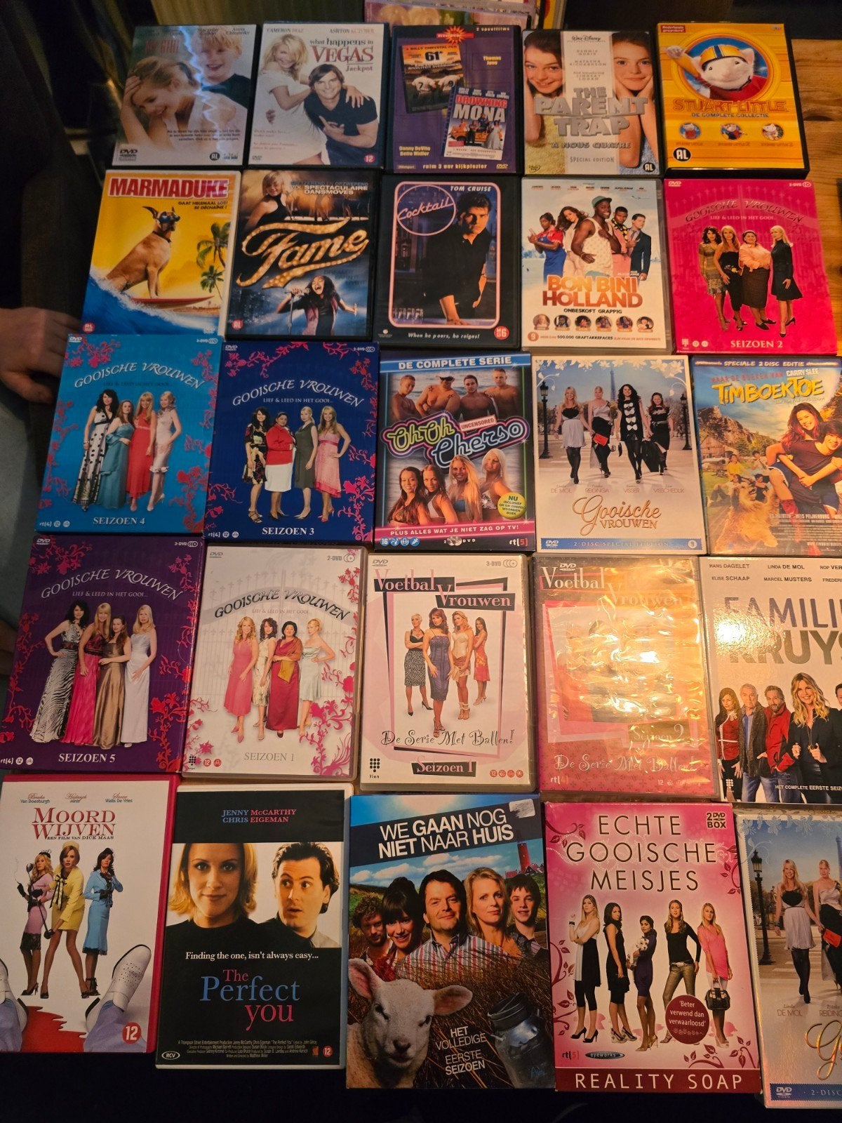 Te koop: Partij DVD'S, Ophalen, Zo goed als nieuw