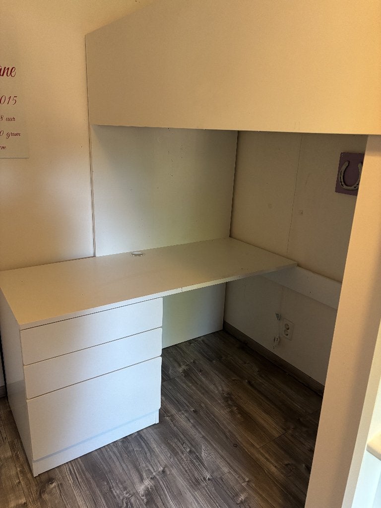 Smastad hoogslaper, Ophalen, Gebruikt, 90 cm, Eenpersoons
