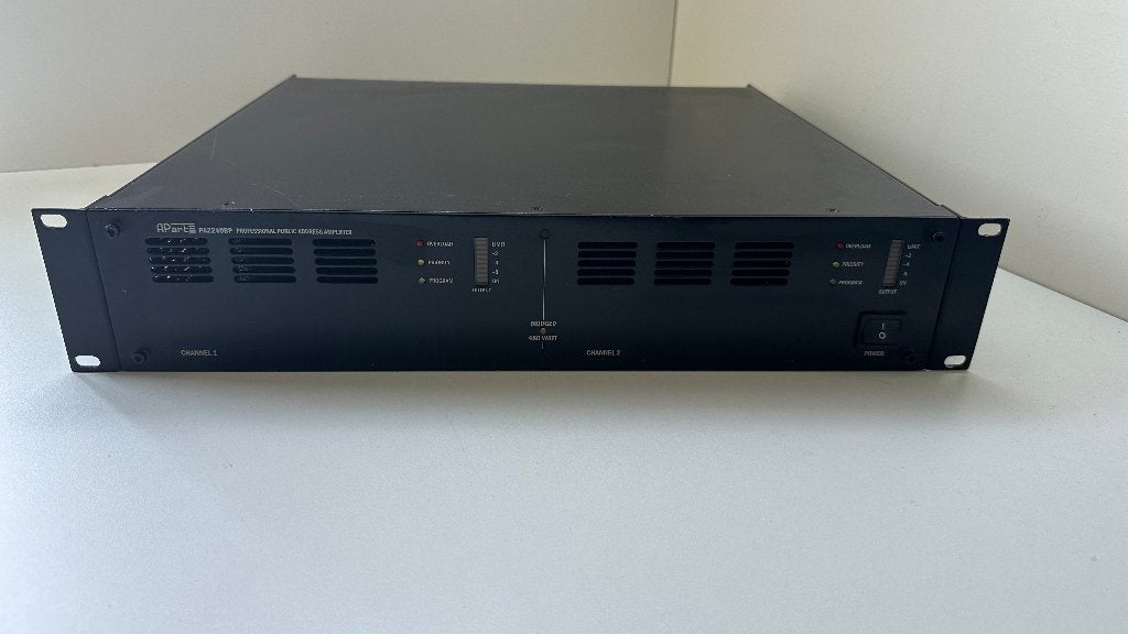 Versterker APart PA2240BP (100 volt), Overige merken, Overige systemen, Ophalen of Verzenden, Zo goed als nieuw