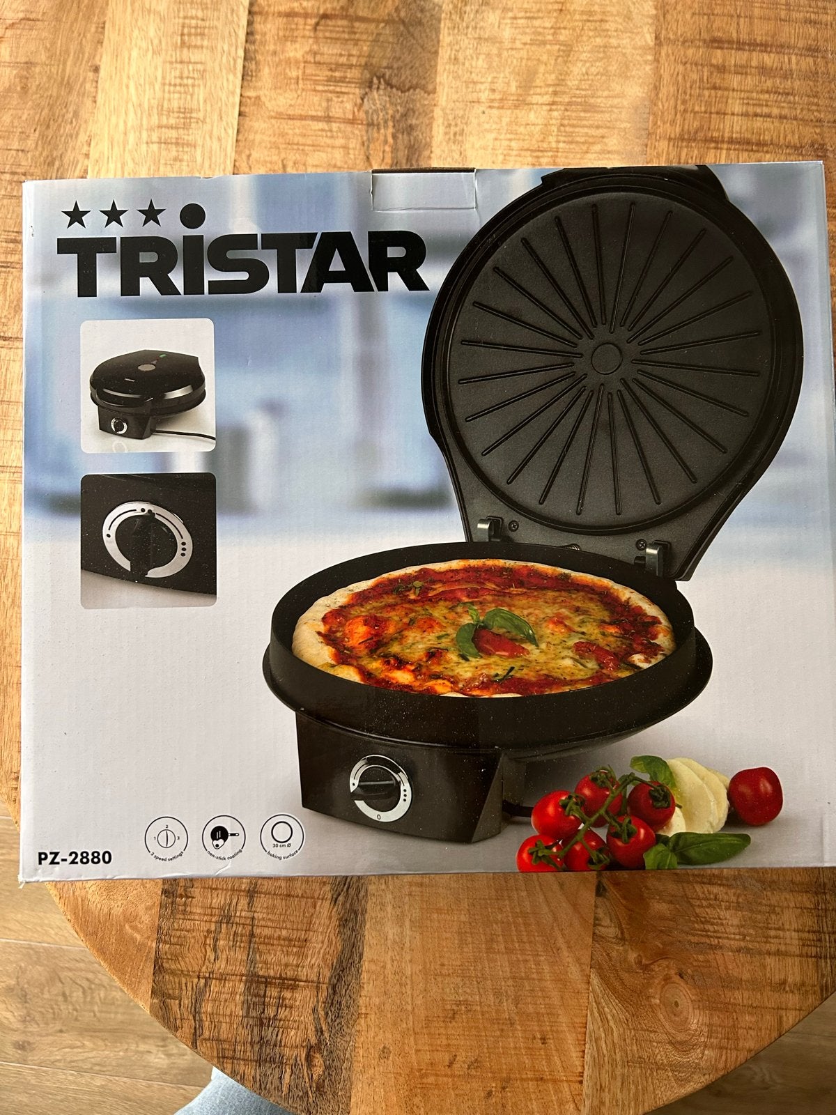Tristar Pizza Maker PZ-2880 - Nieuw in doos, Ophalen of Verzenden, Nieuw