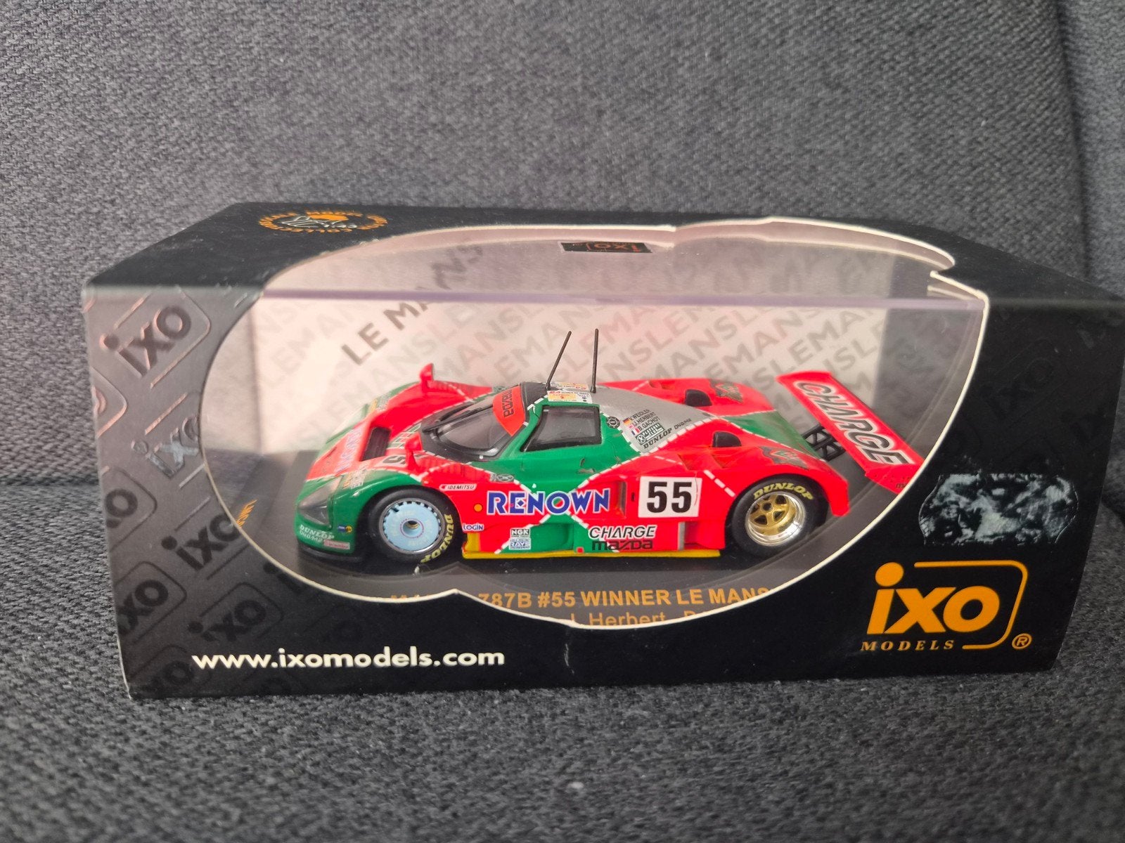 1/43 Mazda 787B le mans 1991, Hobby en Vrije tijd, Ophalen of Verzenden, Zo goed als nieuw, Auto, Overige merken