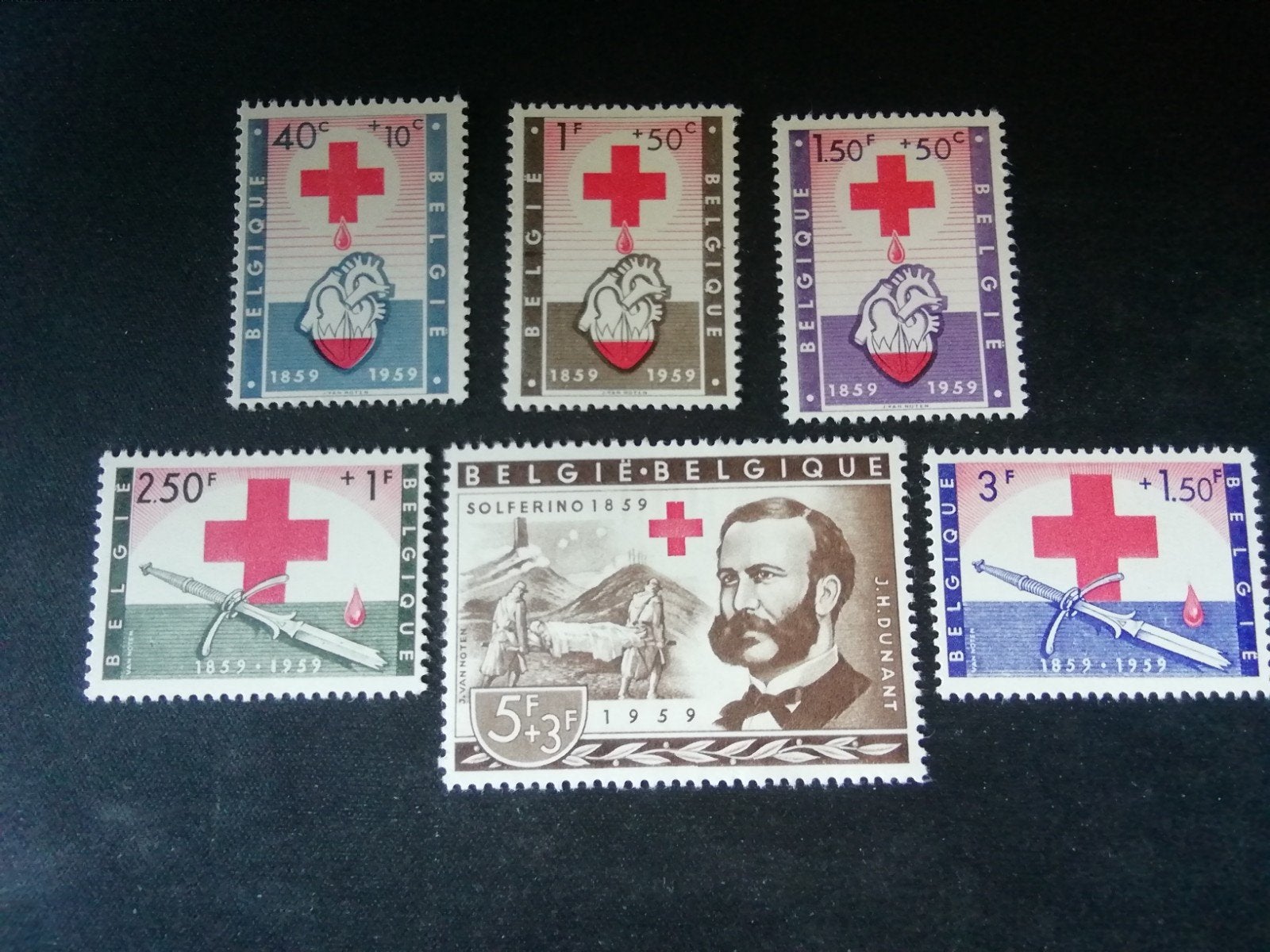 BELGIË RODE KRUIS SERIE NR 1149/1154 POSTFRIS/ONGEBRUIKT, Postzegels en Munten, Ophalen of Verzenden, Postfris