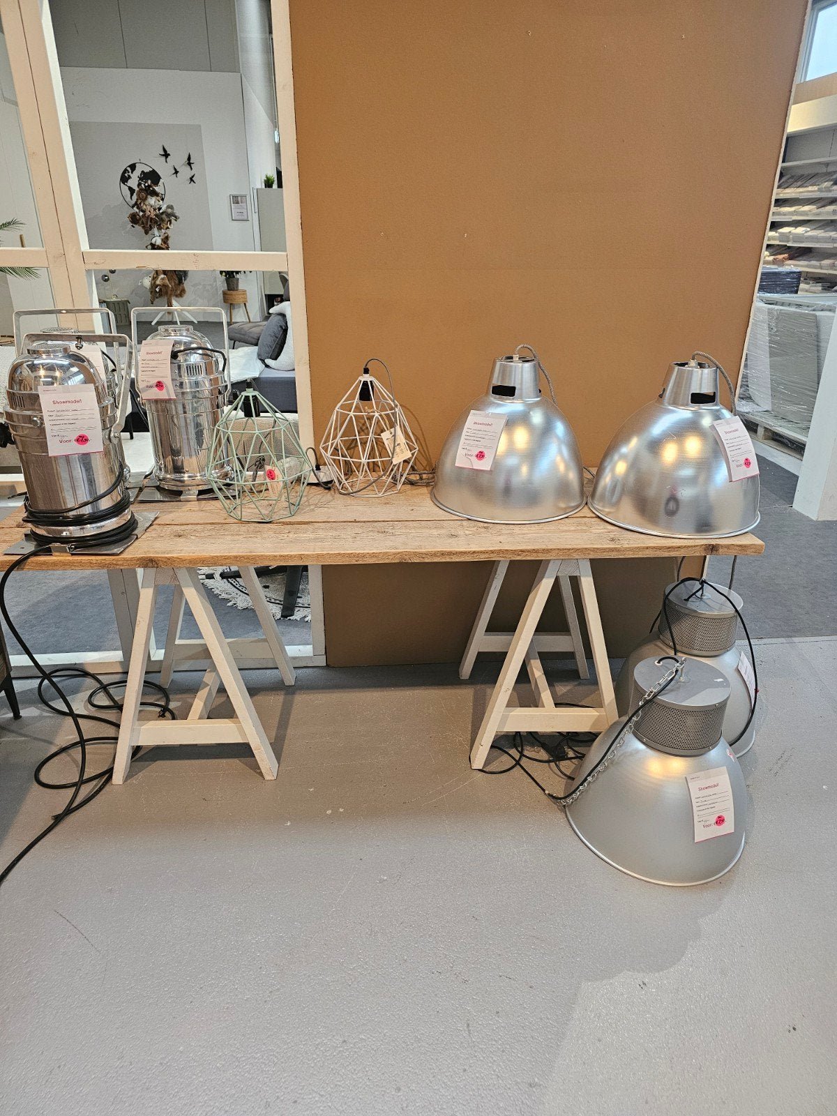 Showmodel outlet lampen, Ophalen, Zo goed als nieuw