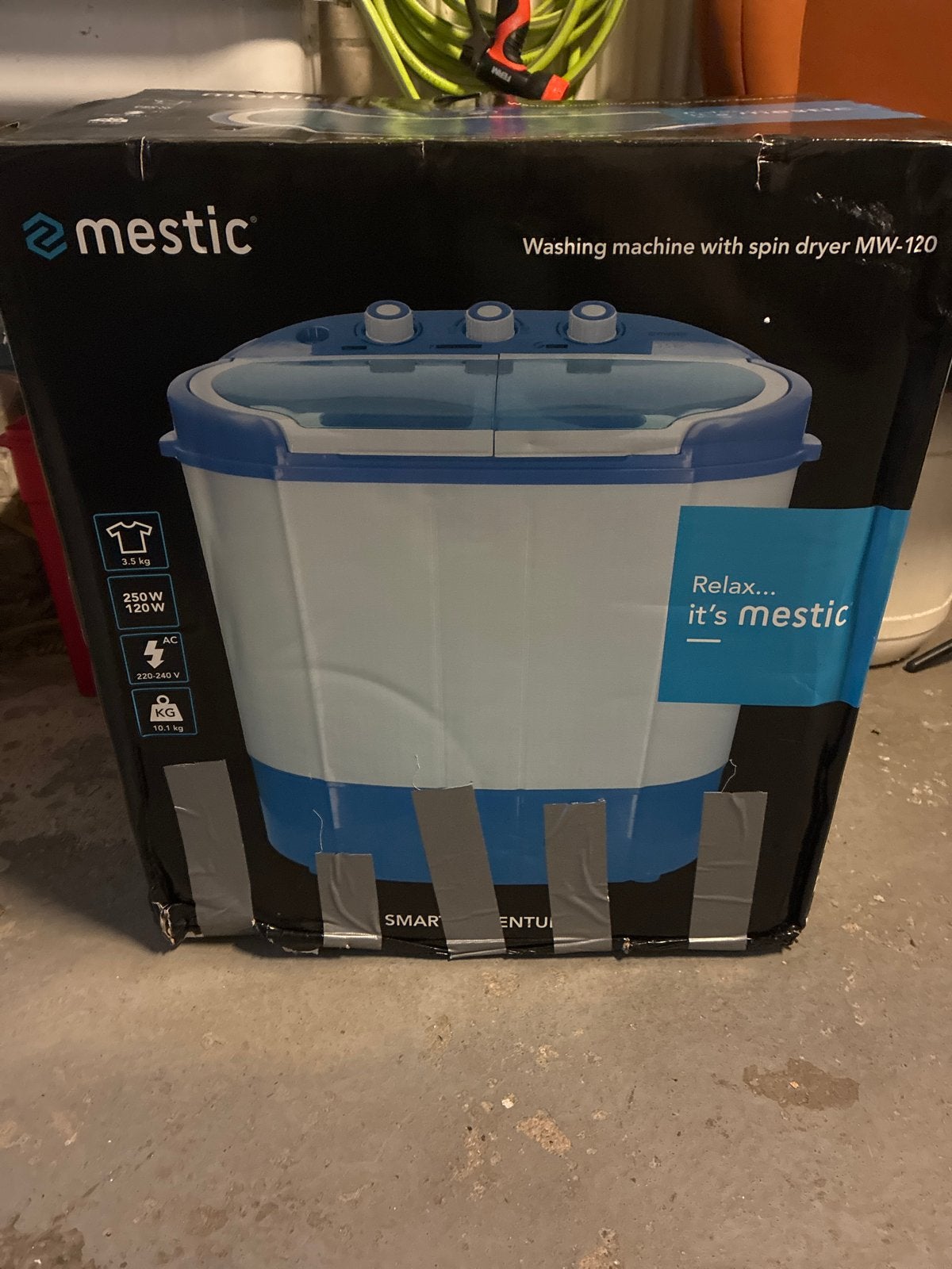Mestic campingwasmachine centrifuge MW-120, Minder dan 4 kg, Ophalen of Verzenden, Zo goed als nieuw