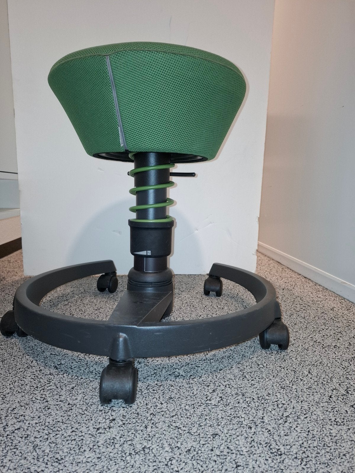 Aeris Swopper Kruk - Ergonomische Bureaustoel Groen, Ophalen, Zo goed als nieuw, Bureaukruk, Groen