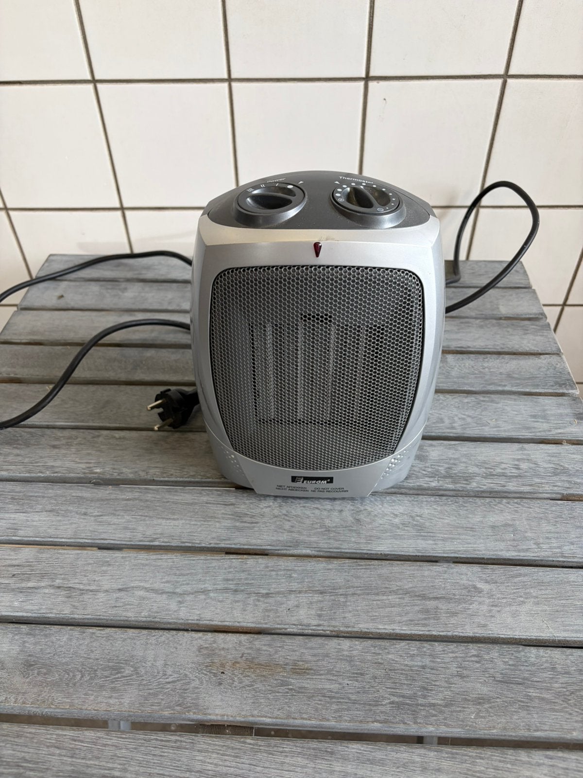 Eurom SF 1810C keramische kachel 1800W – 3 standen, Ophalen of Verzenden, Zo goed als nieuw, Elektrisch, Overige soorten