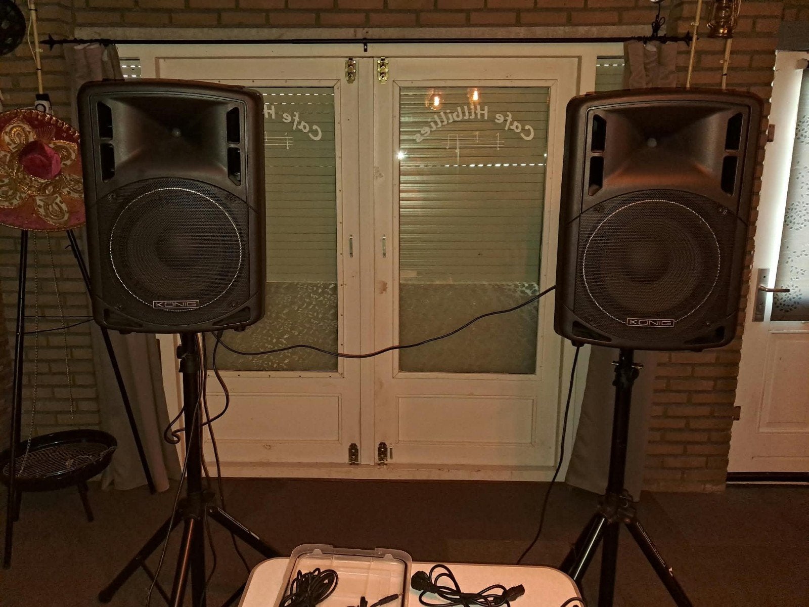 Geluidboxen  konig, Audio, Tv en Foto, Vloerstaande luidspreker, Gebruikt, Ophalen of Verzenden, 150 watt of meer