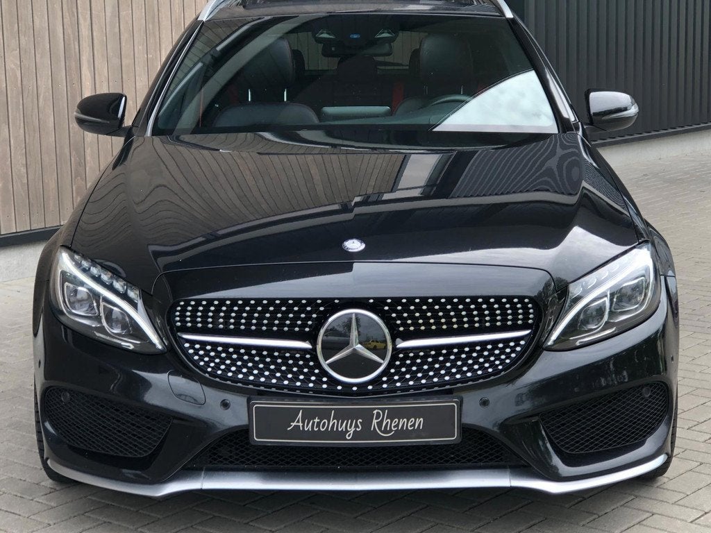 Mercedes-Benz C-klasse Estate C43 AMG 4MATIC *367 PK*, Auto's, Mercedes-Benz, Zwart, Automatische klimaatregeling, 367 pk, Vierwielaandrijving