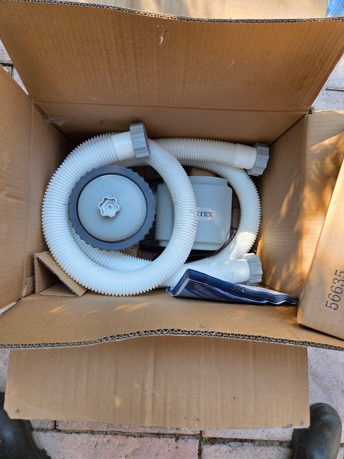 Compleet nieuw Intex zwembad filterpomp, Ophalen of Verzenden, Nieuw