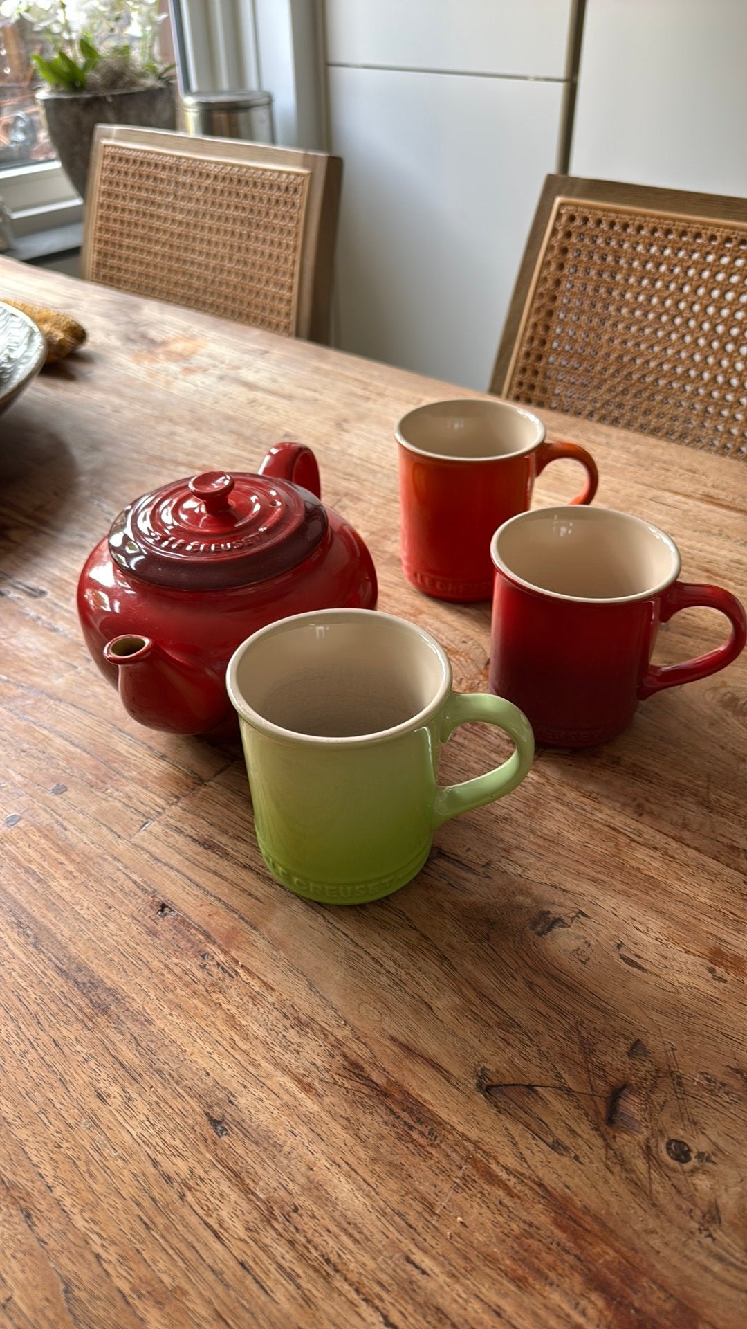 Creuset, Overige typen, Ophalen of Verzenden, Zo goed als nieuw, Overige stijlen