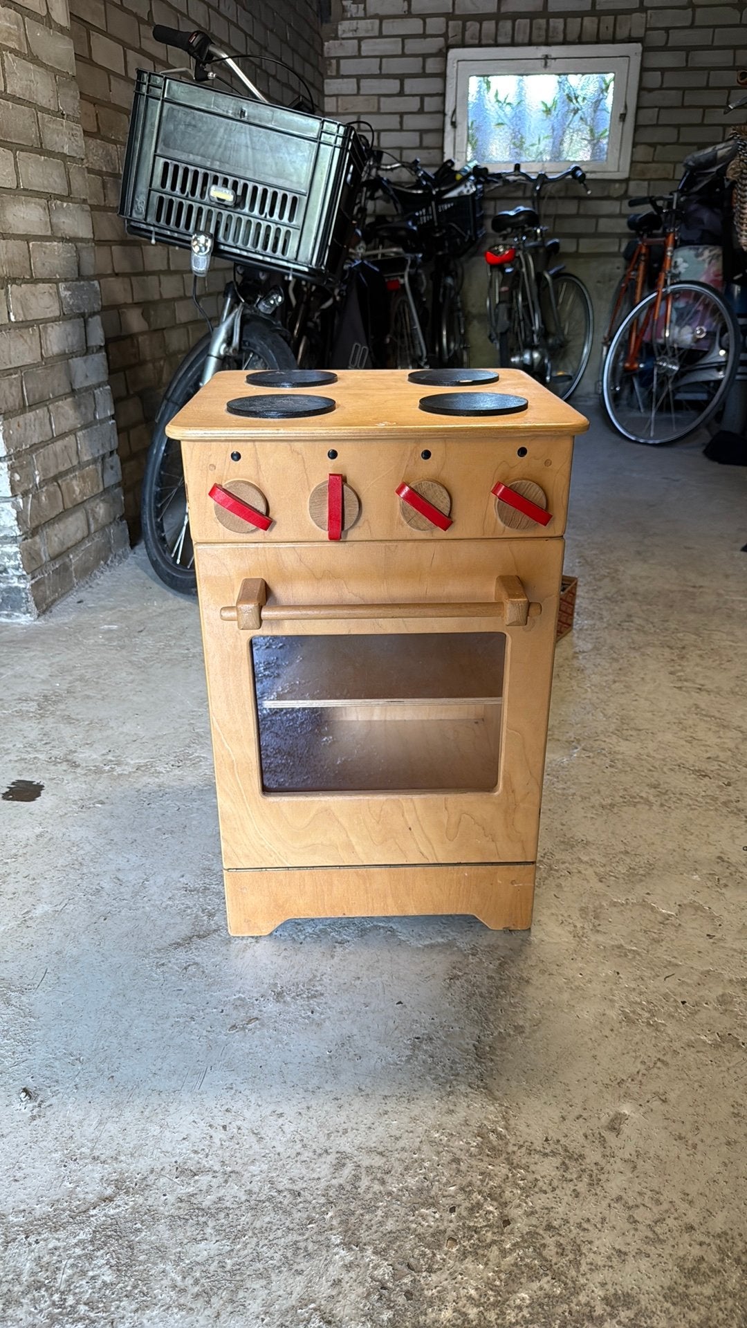 Ouderwets speelkeukentje, Ophalen, Gebruikt, Hout, Speelkeuken