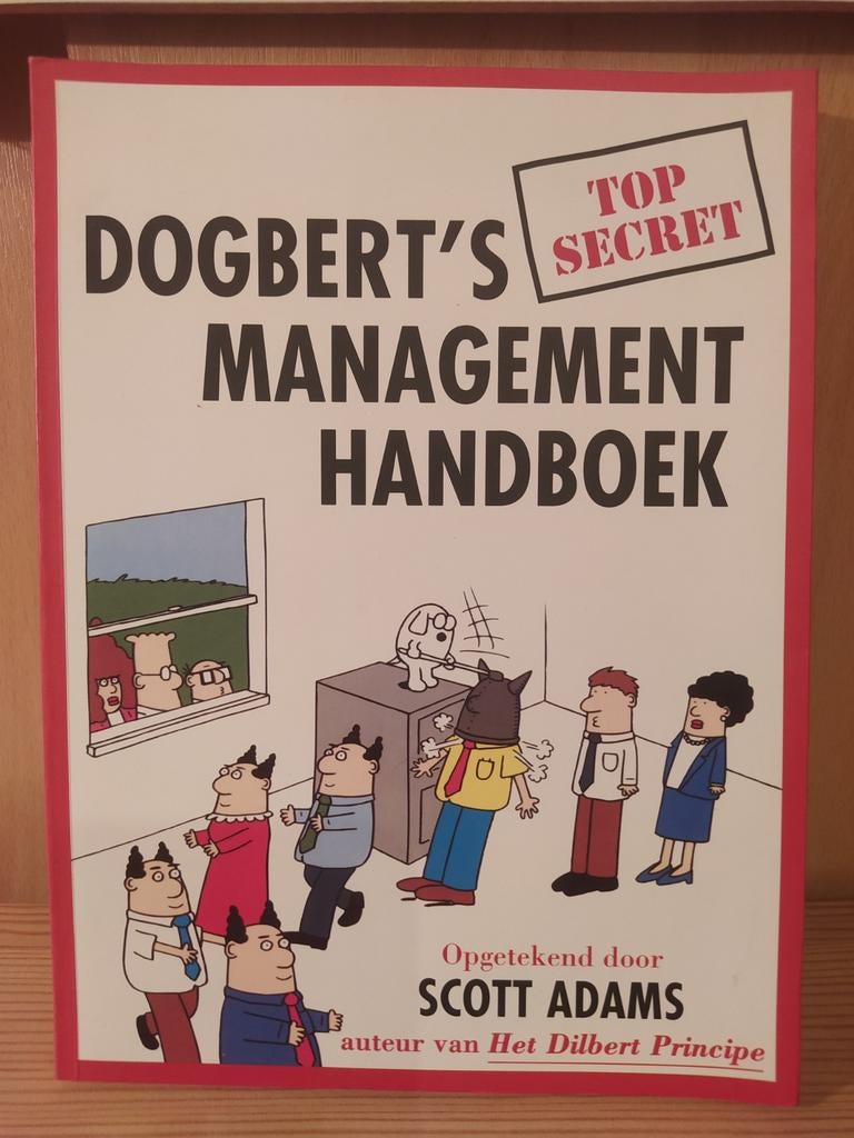 Dogbert's Management Handboek - Scott Adams, Ophalen of Verzenden, Zo goed als nieuw, Management