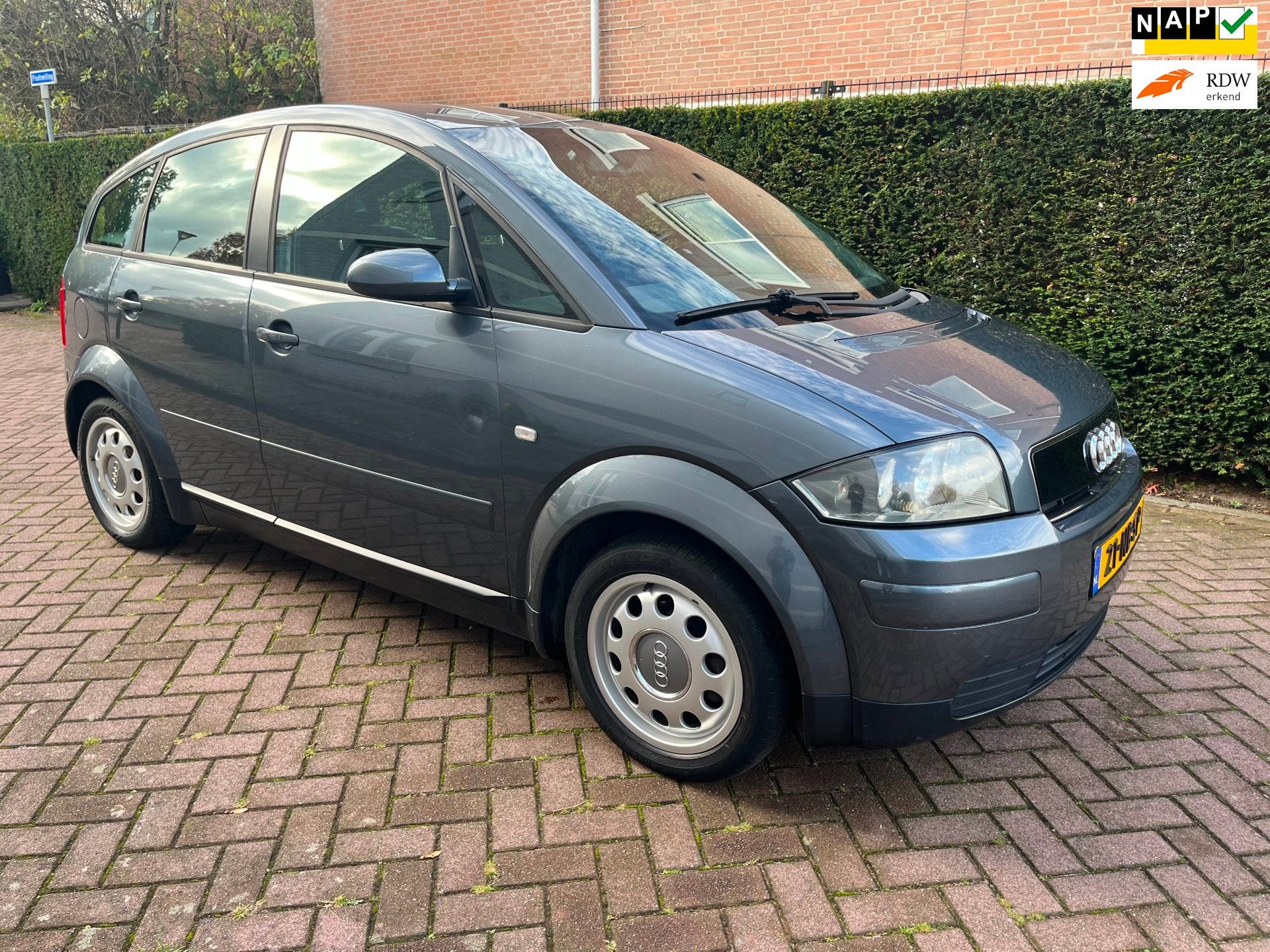 Audi A2 1.4| INRUILKOOPJE|, Auto's, Stof, Gebruikt, 4 cilinders, 4 stoelen