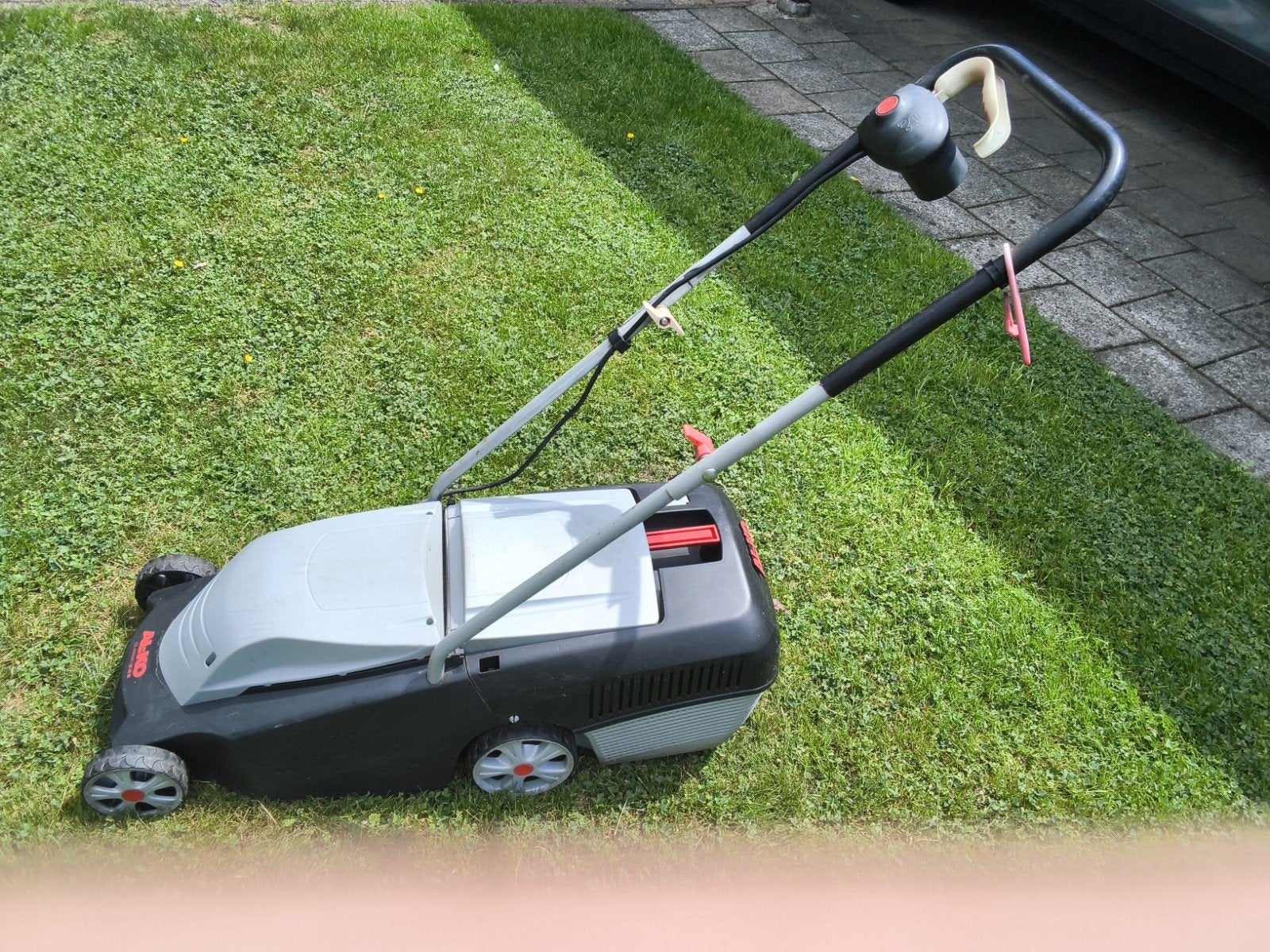 Grasmachine Alko, Tuin en Terras, Ophalen, Gebruikt, Elektrisch