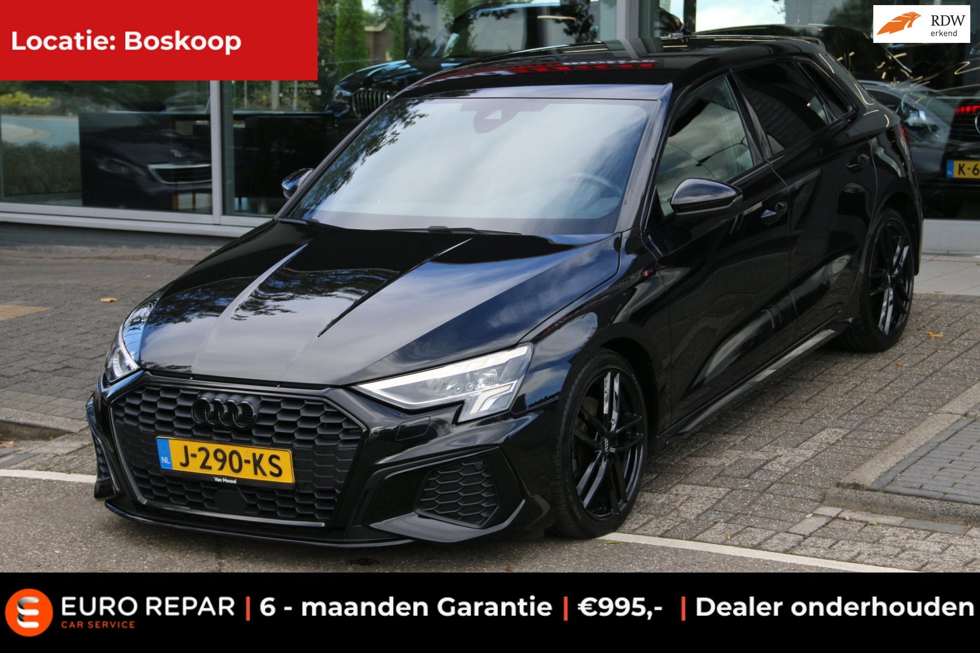 Audi A3 Sportback 35 TFSI S-LINE NL-AUTO NAP!, Dealer onderhouden, 4 cilinders, 150 pk, Leder en Stof