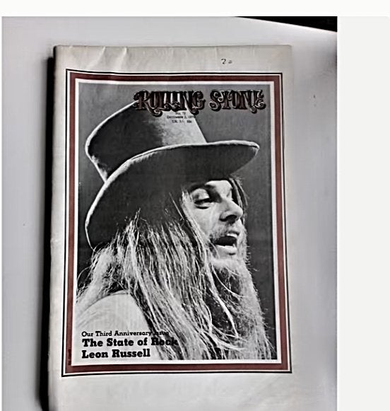 Rolling Stone nr.72 (1970) - Leon Russell  cover, Ophalen of Verzenden, Gelezen, Muziek, Film of Tv