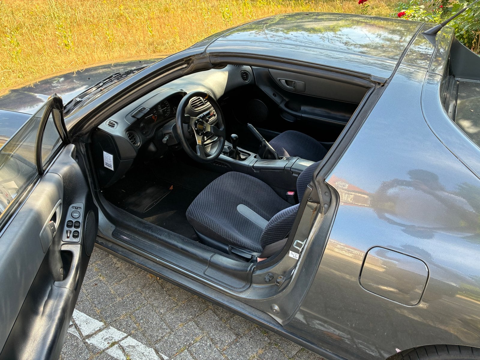 Honda CRX 1.6 Coupe ESI U9 1993 Grijs, Auto's, Voorwielaandrijving, 125 pk, 4 cilinders, 1590 cc