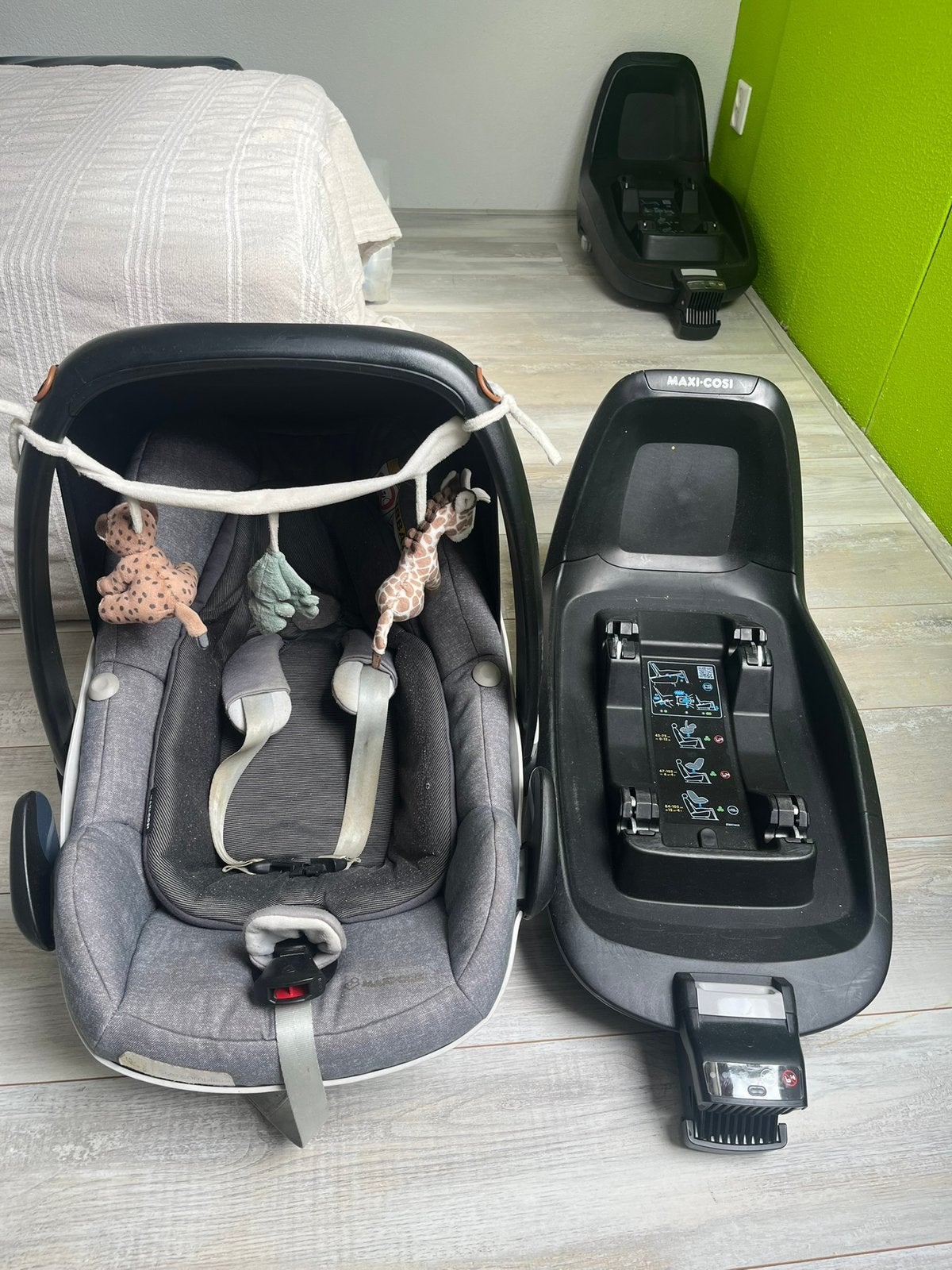 Maxi cosi, Ophalen, Gebruikt, Isofix, 0 t/m 13 kg