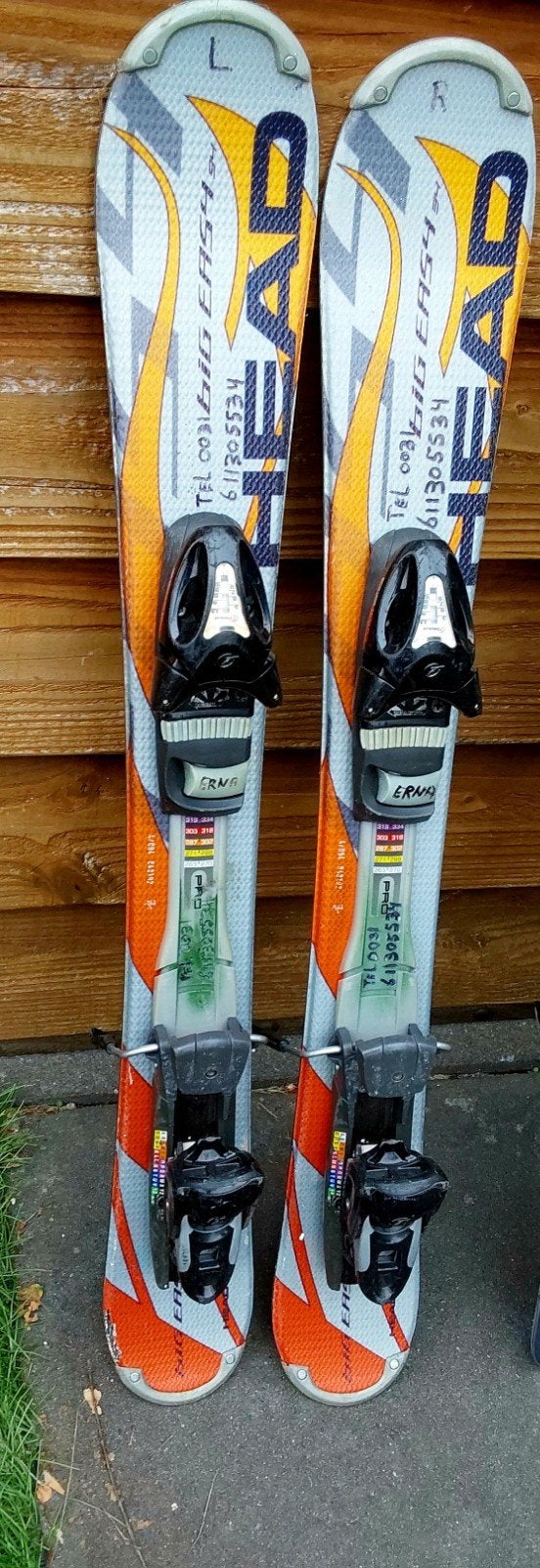 Head Big Easy Snowblades 94cm, geslepen en gewaxt, sportief, Gebruikt, Ophalen of Verzenden, Carve, Skiën