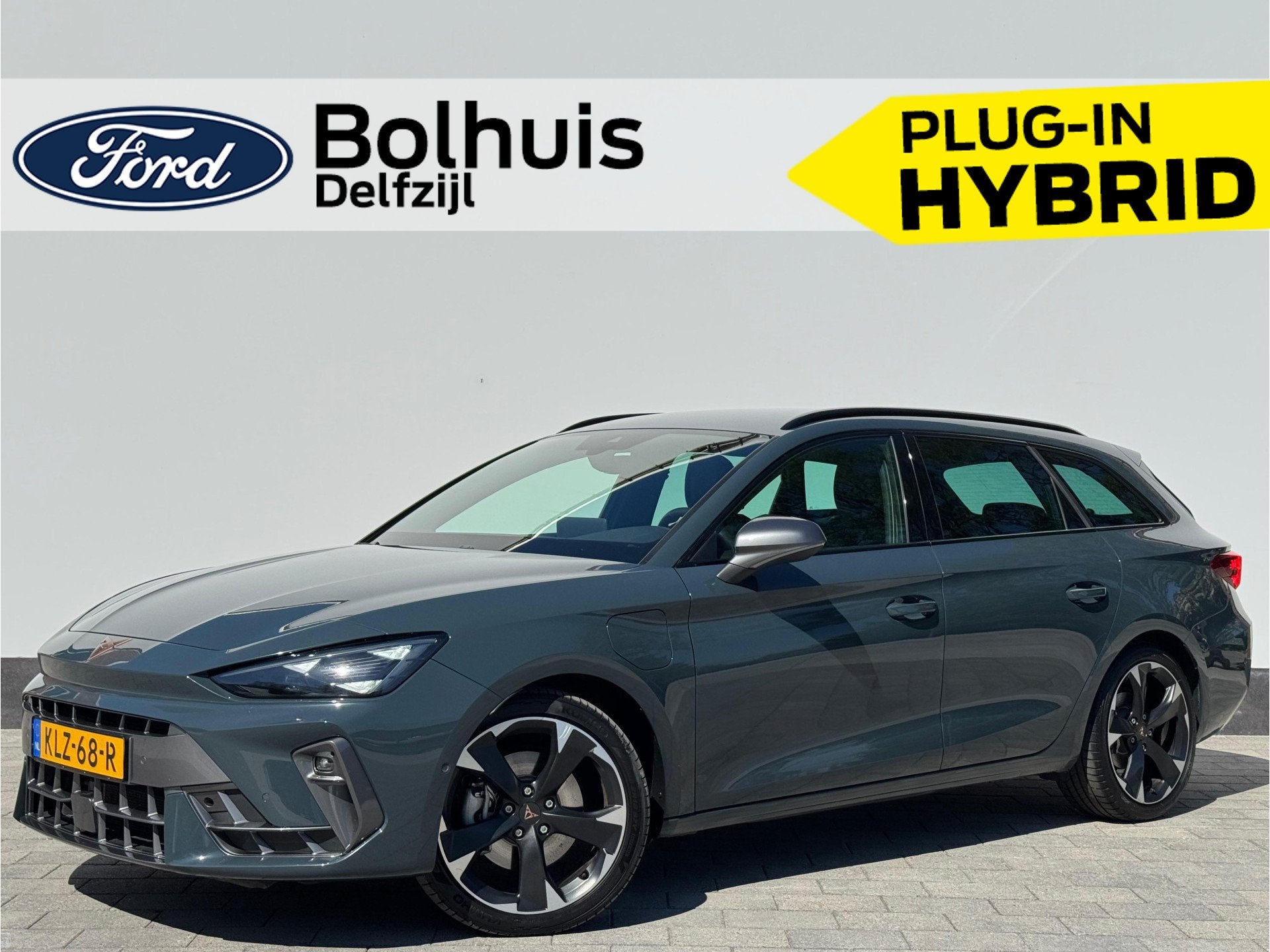 CUPRA Leon Sportstourer 1.5 TSI e-Hybrid PHEV 204pk Business, 12 maanden, 77 km/l, 4 cilinders, Leder en Stof