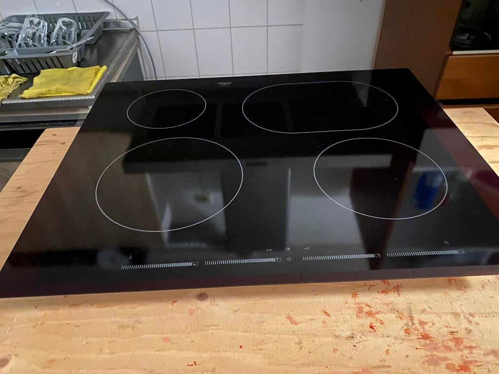 Pelgrim inbouw inductie kookplaat met perilex stekker .., Ophalen, 4 kookzones, Zo goed als nieuw, Inbouw
