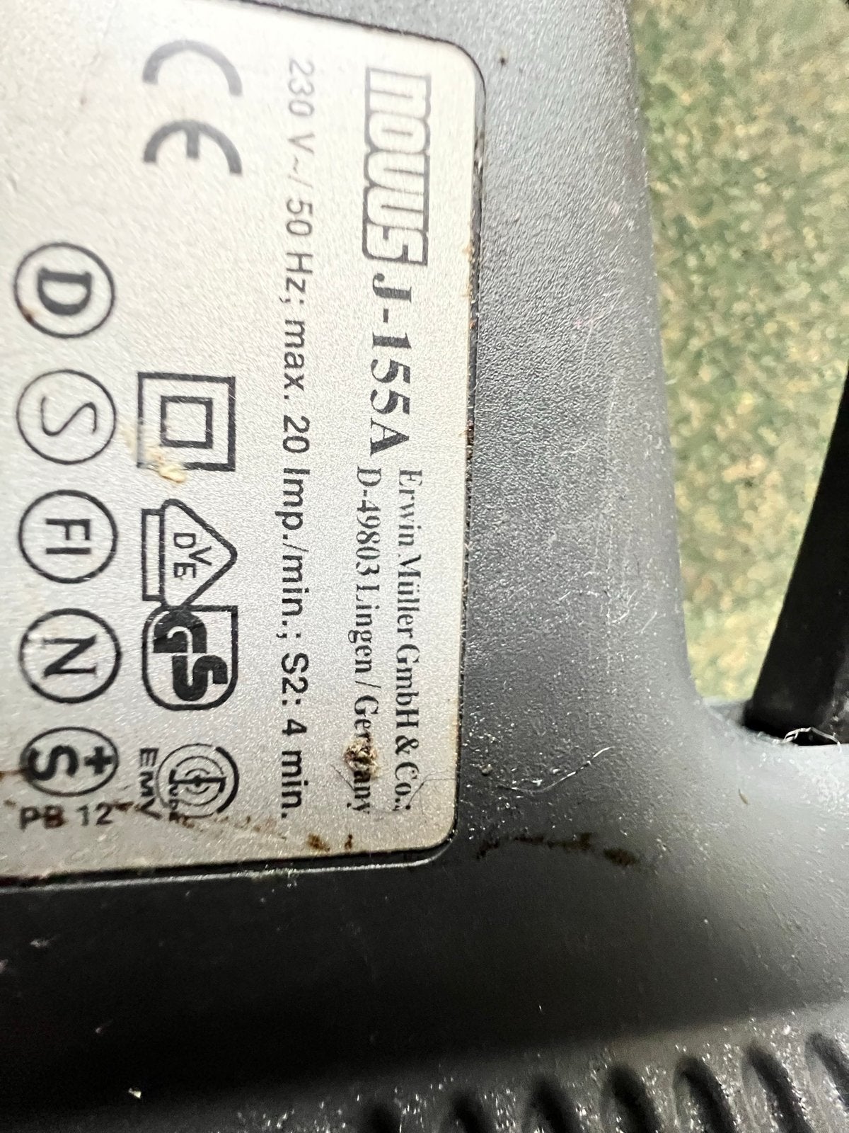 Novus J-155A Tacker - Elektrische nietpistool 100%, Ophalen of Verzenden