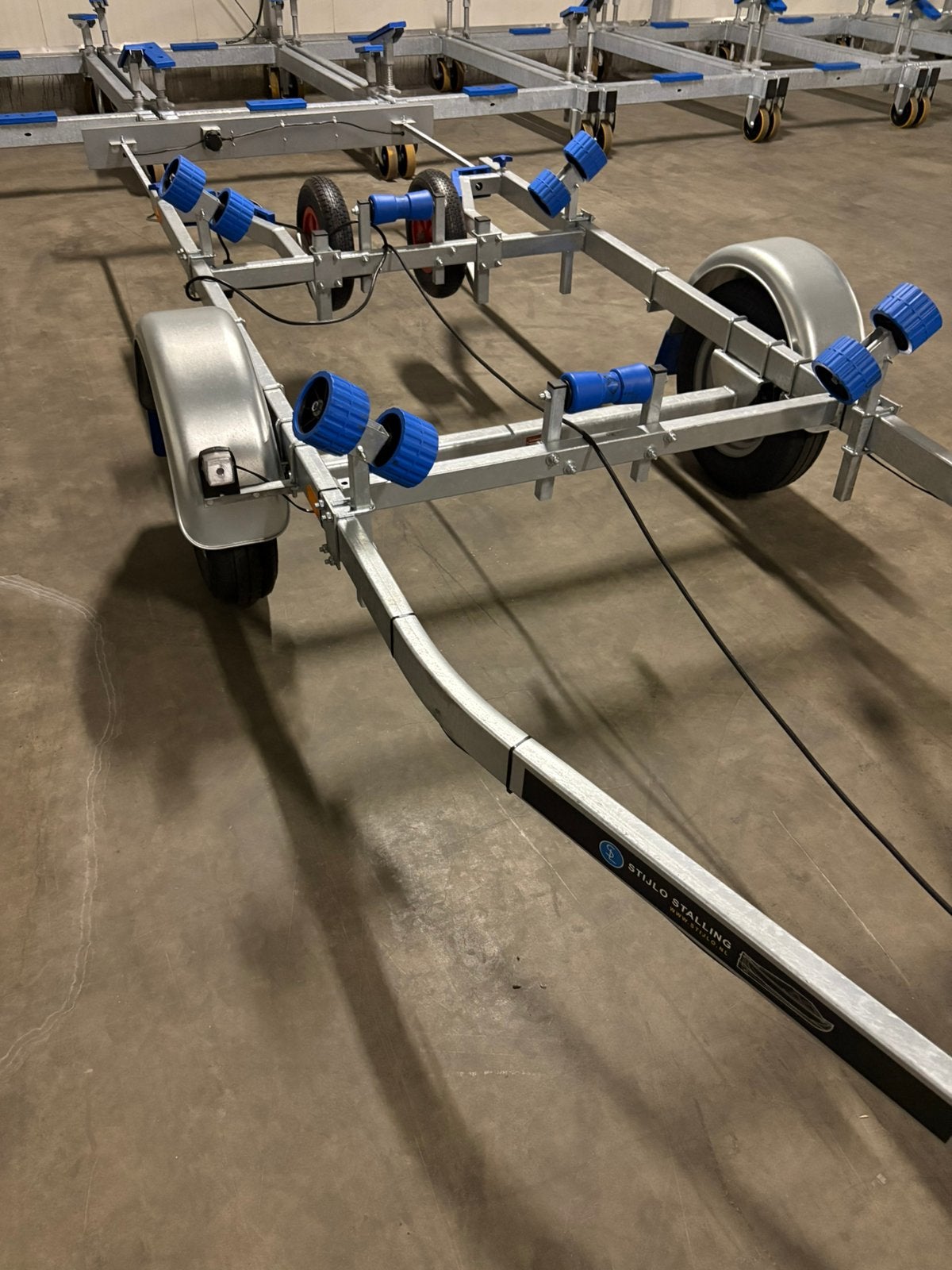 750kg trailer ongeremd, geschikt voor motoren in de bun, Ophalen, Minder dan 1500 kg, Verstelbare verlichting, Overige typen