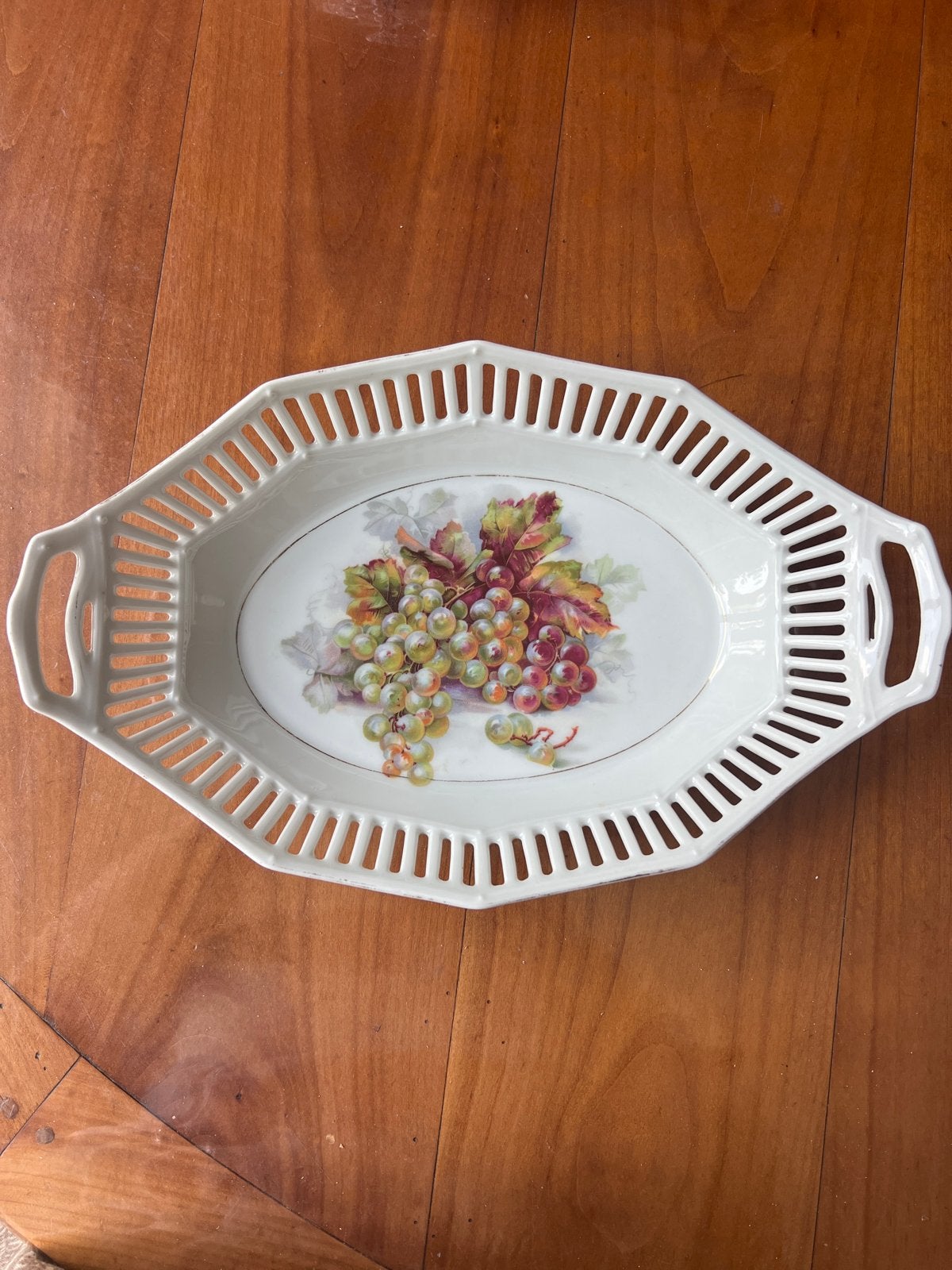 Antieke Schumann Arzberg Bavaria Porseleinen Fruitschaal, Antiek en Kunst, Antiek | Schalen, Ophalen