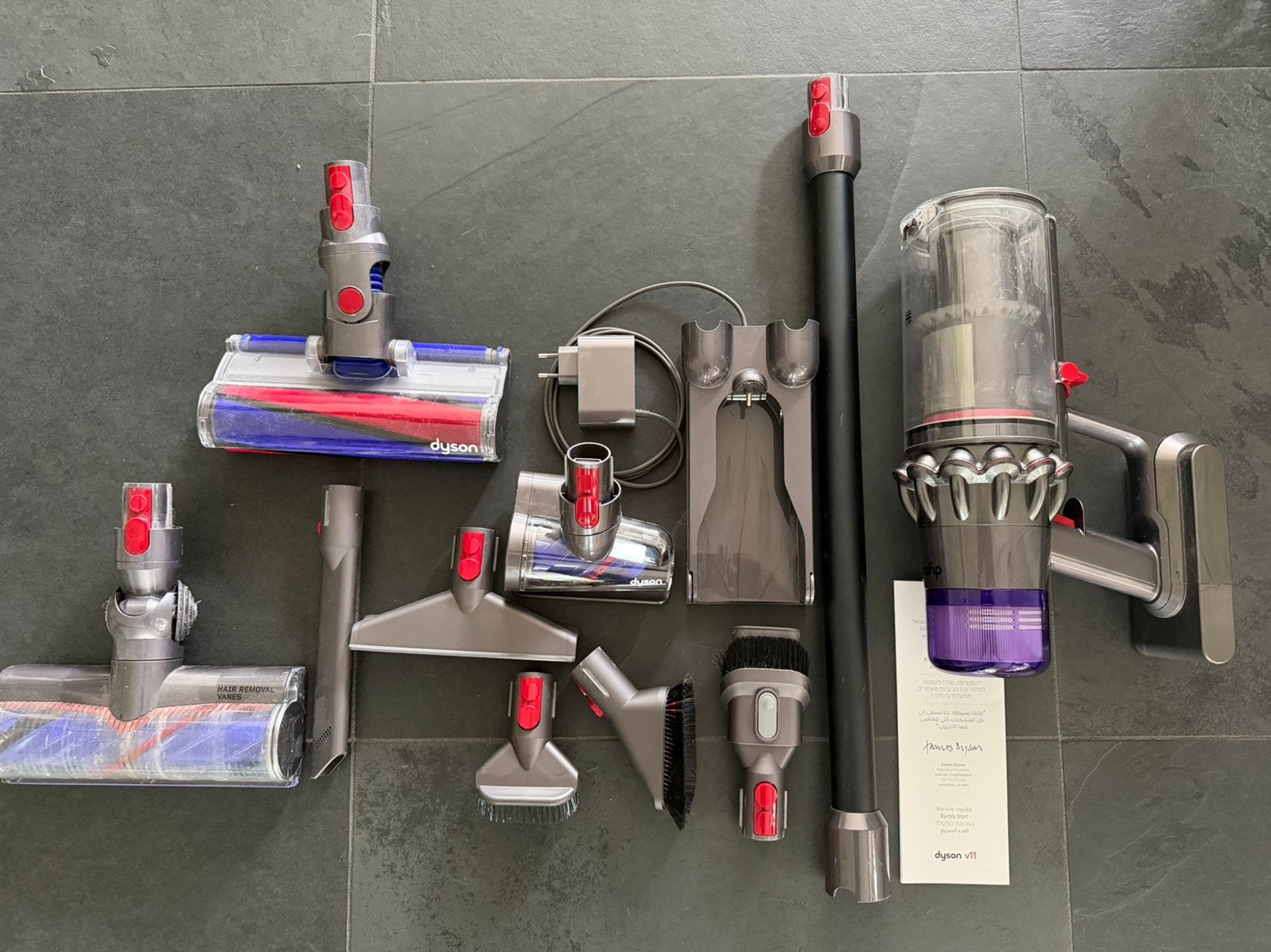 Dyson v11 stofzuiger (overcompleet), Witgoed en Apparatuur, Stofzuigers, Zo goed als nieuw, Ophalen of Verzenden